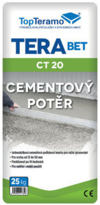 Cementový potěr ct 20
